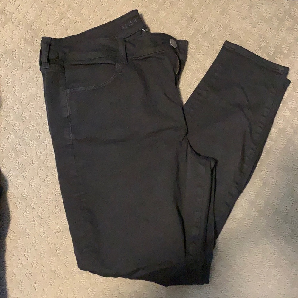 American Eagle Black Skinny Jeans